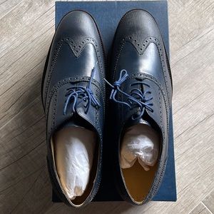 Cole Haan Men's Williams Wingtip, 11.5 M Blue/Navy